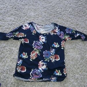 □flowery sweater□